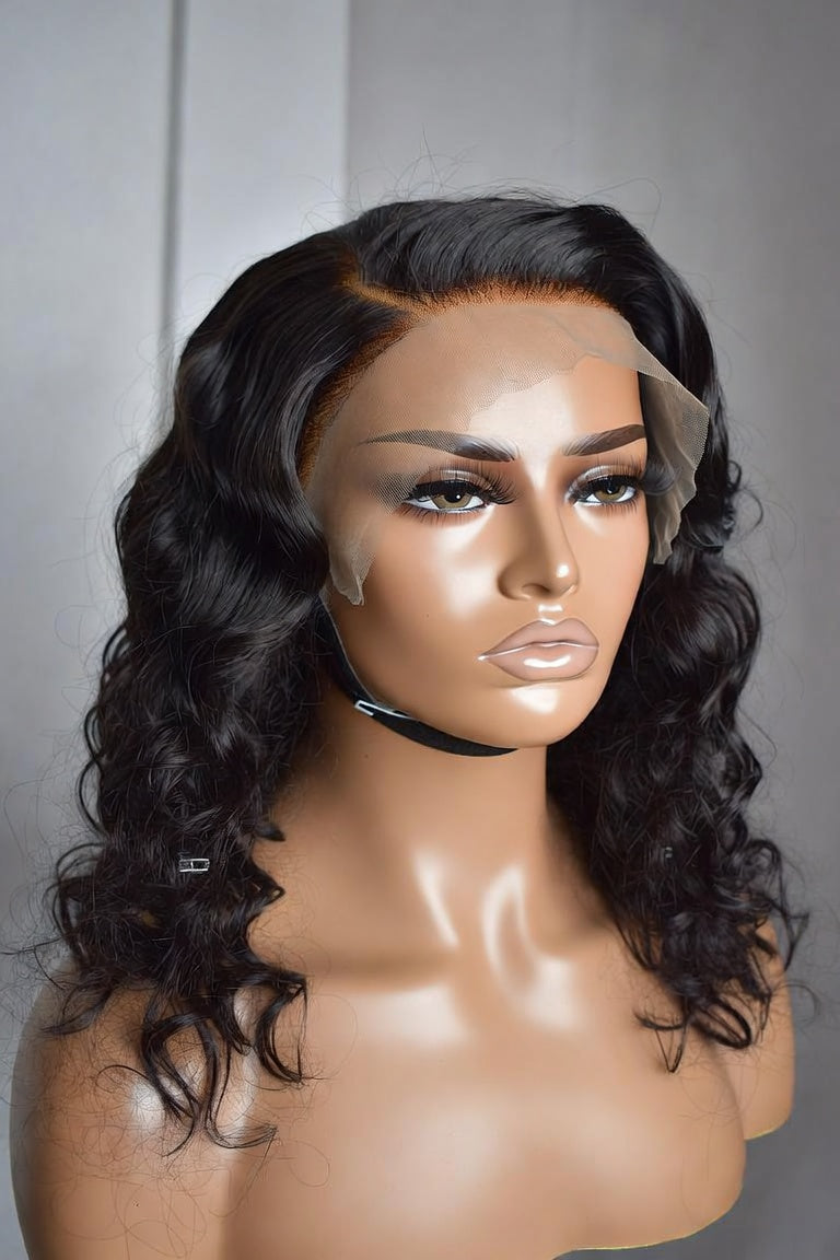 •	SKN Body Wave HD Lace Wig